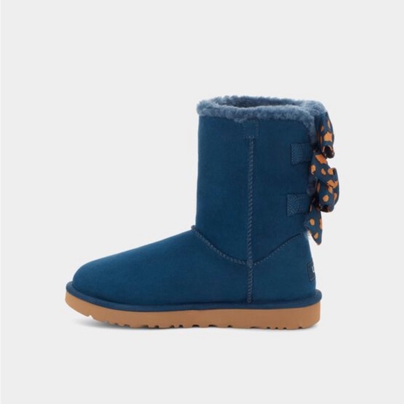 UGG Women’s Bailey Bow Retro Spots - Picture 4 of 5
